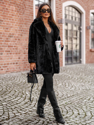 Damen Jacke Schwarz OZONEE JS/11Z8168