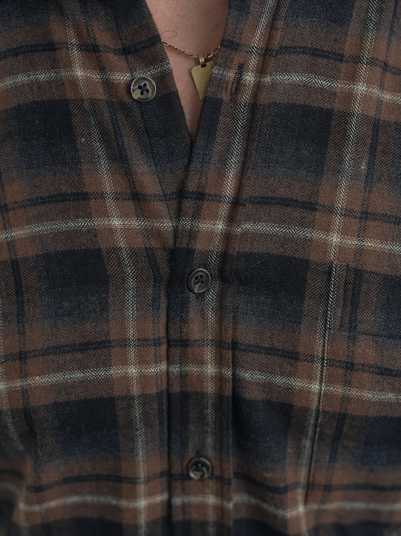 Herren Hemd Dunkelblau OZONEE V/V177Z