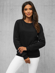 Damen Sweatshirt Schwarz OZONEE JS/W01Z