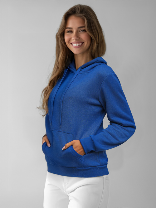 Damen Kapuzenpullover Kornblume OZONEE JS/W02/65Z