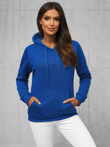 Damen Kapuzenpullover Kornblume OZONEE JS/W02/65Z