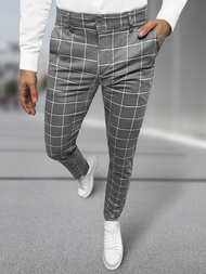 Herren Chino Hose Anthrazit OZONEE DJ/5522Z