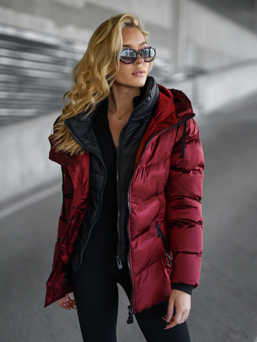 Damen Jacke Weinrot OZONEE JS/5M3316/1