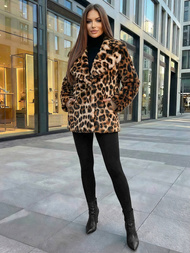 Damen Jacke Beige-Braun OZONEE JS/61M8500/158Z