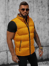 Herren Weste Gelb OZONEE N/7131Z