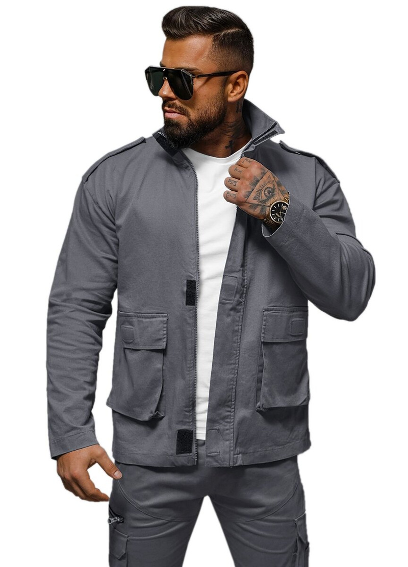 Herren Jacke Anthrazit OZONEE O/G3035