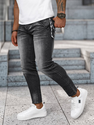 Herren Jeanshose Schwarz OZONEE NB/MP0091N