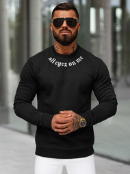 Herren Sweatshirt Schwarz OZONEE O/P2027Z