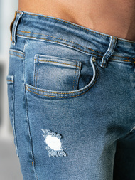 Herren Jeanshose Blau OZONEE O/0525