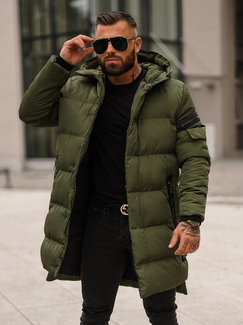 Herren Winterjacke Grün OZONEE O/M799Z