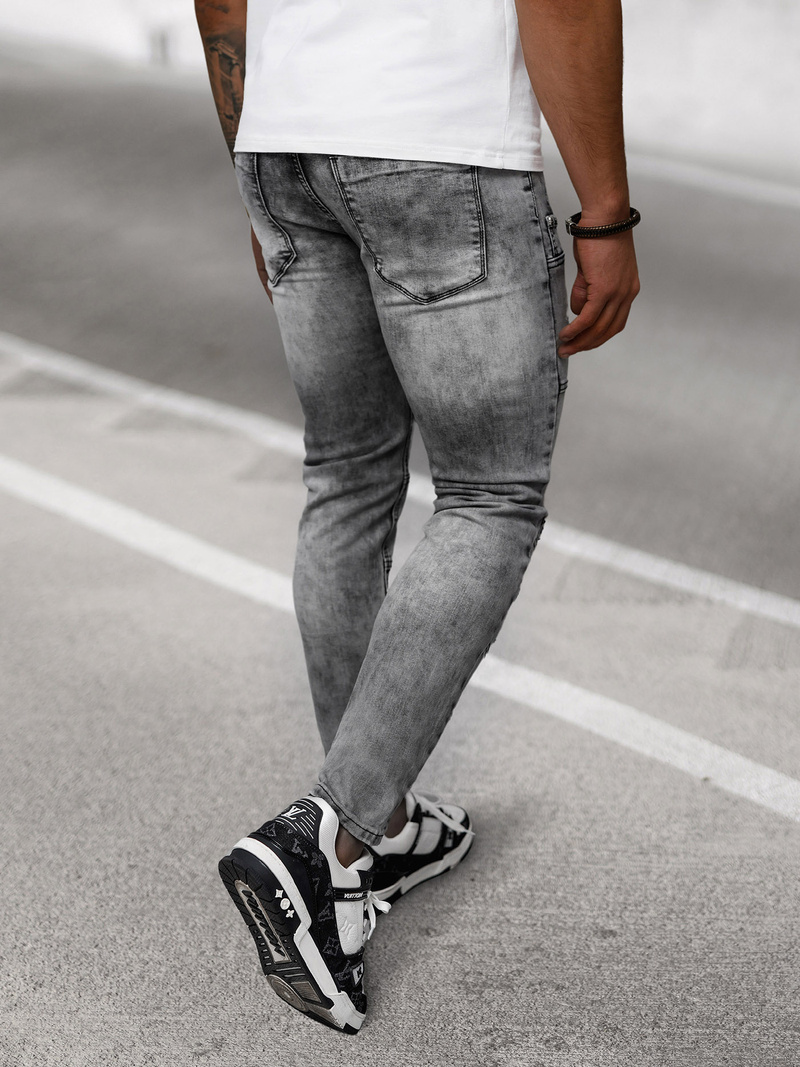 Herren Jeanshose Anthrazit OZONEE NB/MP0163N