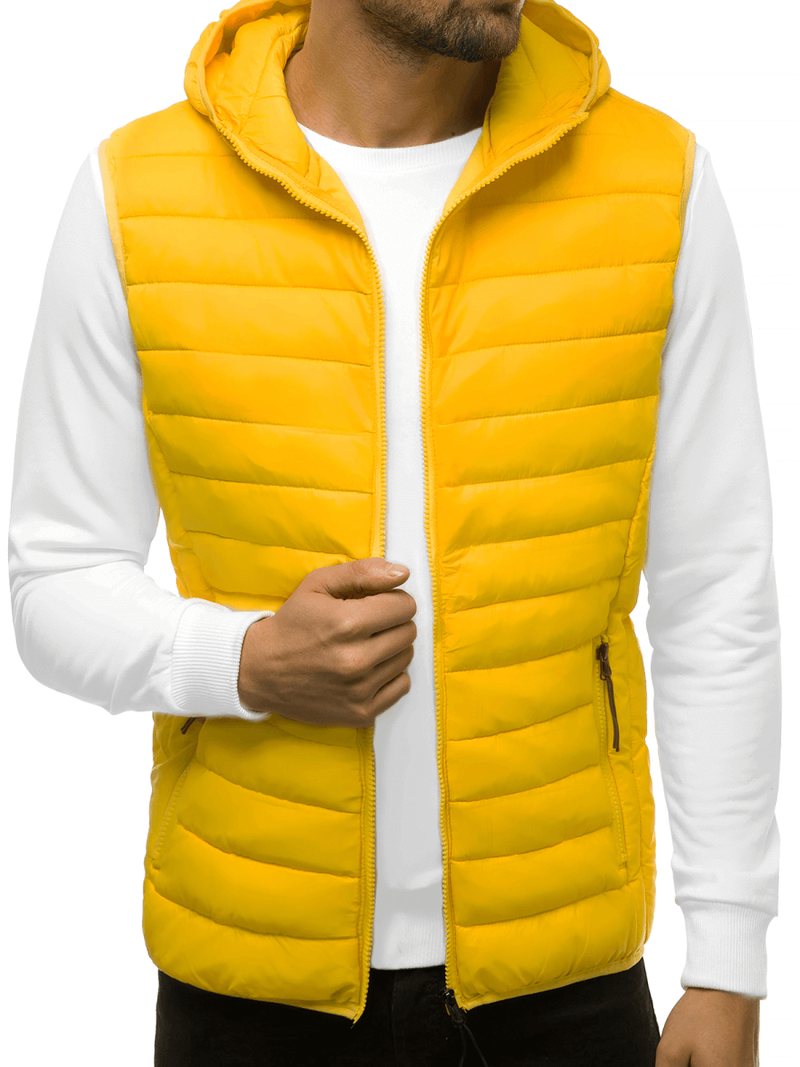 Herren Weste Gelb OZONEE JS/HDL88002