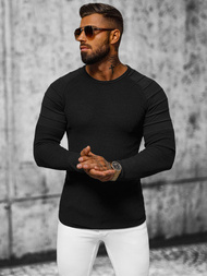 Herren Pullover Schwarz OZONEE L/2500