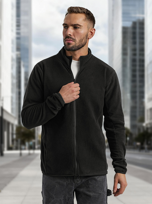 Herren Sweatshirt Schwarz OZONEE JS/HH016/3