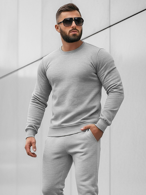Herren Sportanzug Grau OZONEE JS/68C10380/2Z