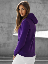 Damen Kapuzenpullover Violett OZONEE JS/W02Z