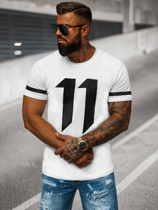 Herren T-shirt Weiß OZONEE O/8T1262/1