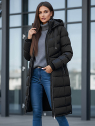 Damen Winterjacke Schwarz OZONEE JS/M736/392Z