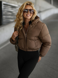 Damen Jacke Schokolade OZONEE JS/5M3360/158