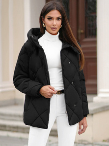 Damen Jacke Schwarz OZONEE JS/5M3175/392Z