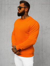 Herren Sweatshirt Orange OZONEE JS/2001-10Z