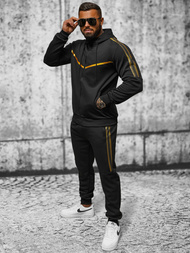 Herren Sportanzug Schwarz OZONEE JS/8C8117/3