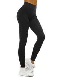 Damen Leggings Schwarz OZONEE JS/1001