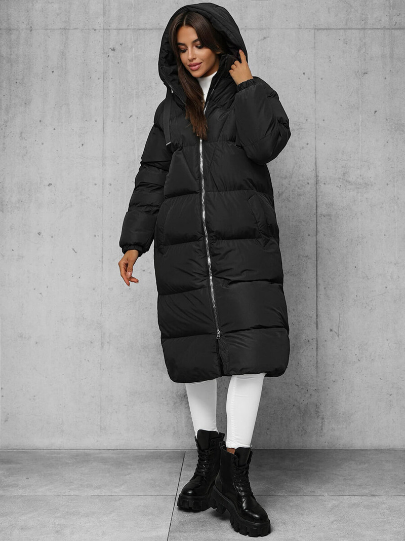 Damen Jacke Schwarz OZONEE JS/5M3163/392Z