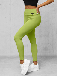 Damen Leggings Limette OZONEE O/ZCH2281