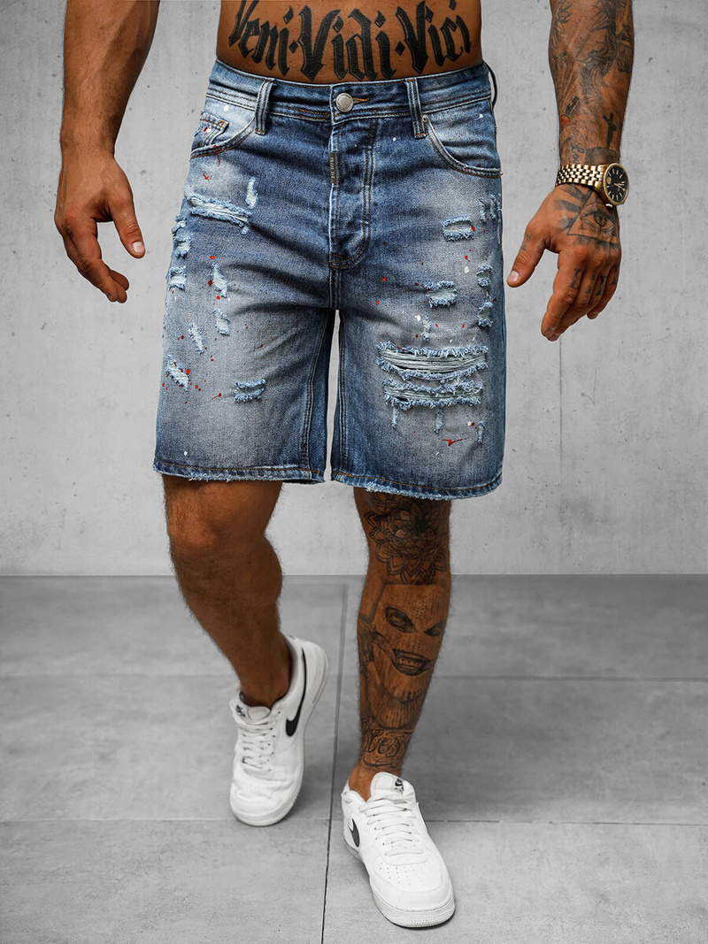 Herren Shorts Blau OZONEE O/VIP/2412