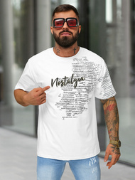 Herren T-shirt Weiß OZONEE O/YN2/631