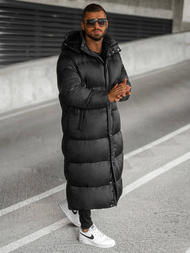 Herren Winterjacke Schwarz OZONEE O/M3202Z