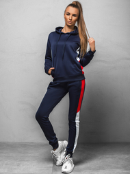 Damen Kapuzenpullover Marineblau OZONEE JS/JK88125/25