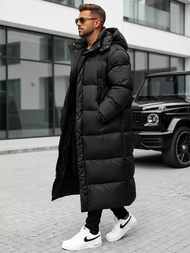 Herren Winterjacke Schwarz OZONEE O/M3202Z