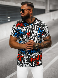 Herren T-shirt Schwarz OZONEE O/T1271/3