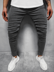 Herren Jeanshose Schwarz OZONEE DP/696/1