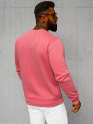 Herren Sweatshirt Rosa OZONEE JS/2001-10Z