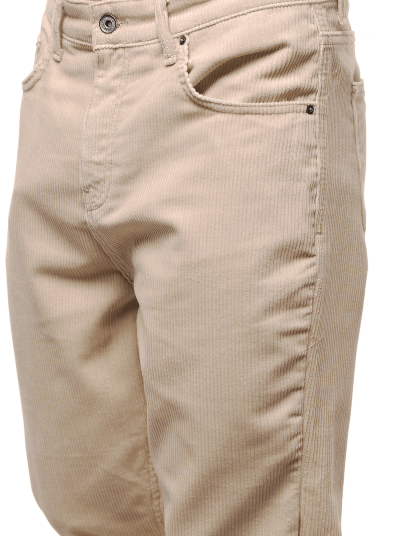 Herren Cord Beige OZONEE R/4083