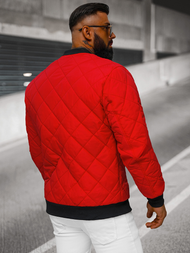 Herren Jacke Rot OZONEE JS/MY01Z