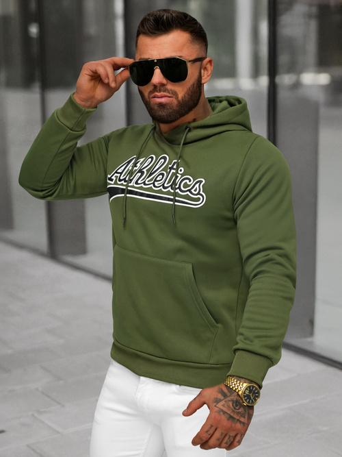 Herren Kapuzenpullover Grün OZONEE JS/27B6508/29