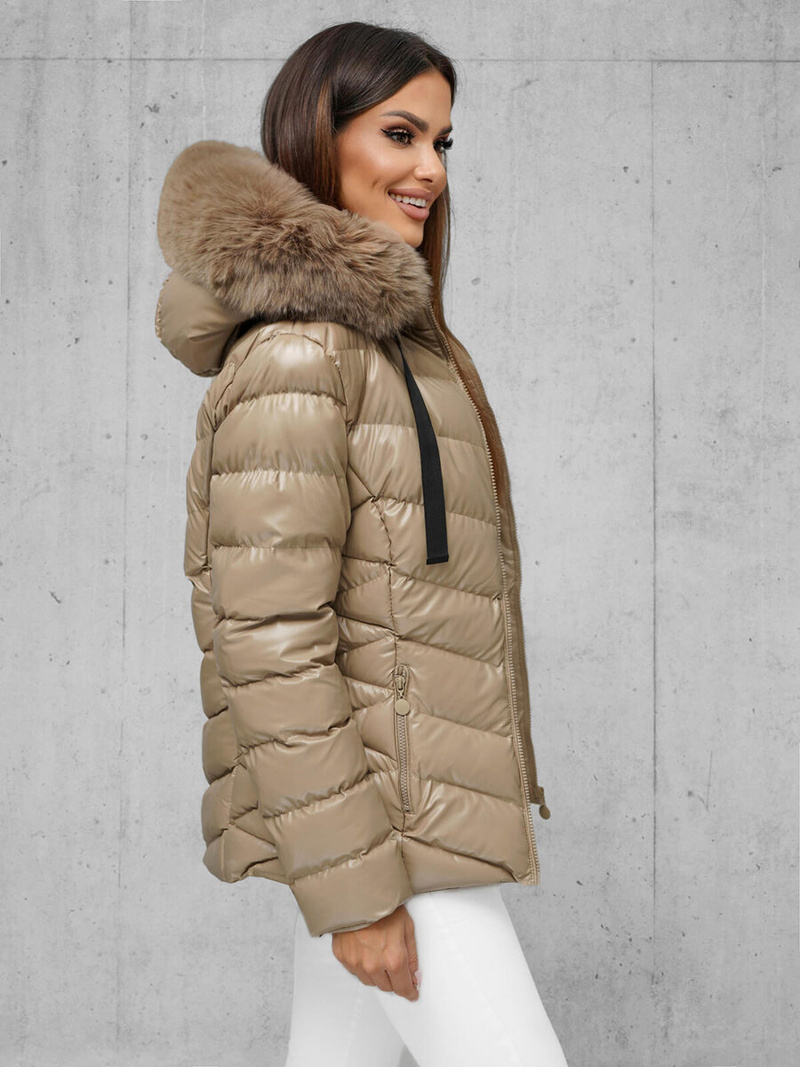 Damen Jacke Beige OZONEE JS/5M3138/62Z