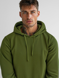 Herren Kapuzenpullover Khaki OZONEE JS/2009Z