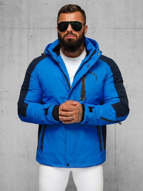 Herren Winterjacke Blau OZONEE JS/91M9905/184Z