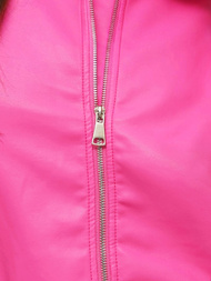 Damen Lederjacke Rosa OZONEE O/G116Z