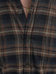 Herren Hemd Dunkelblau OZONEE V/V177Z