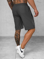 Sportshorts für Herren Anthrazit OZONEE JS/12K1800/5