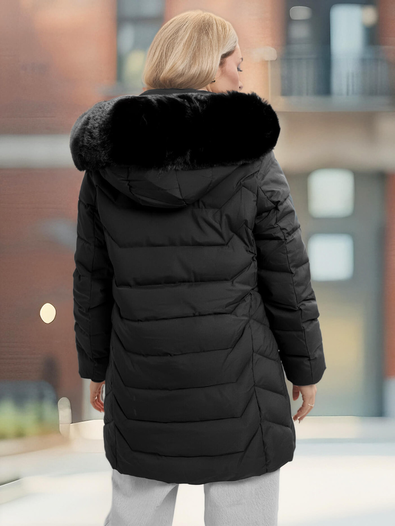 Damen Jacke Schwarz OZONEE JS/16M9121/392Z