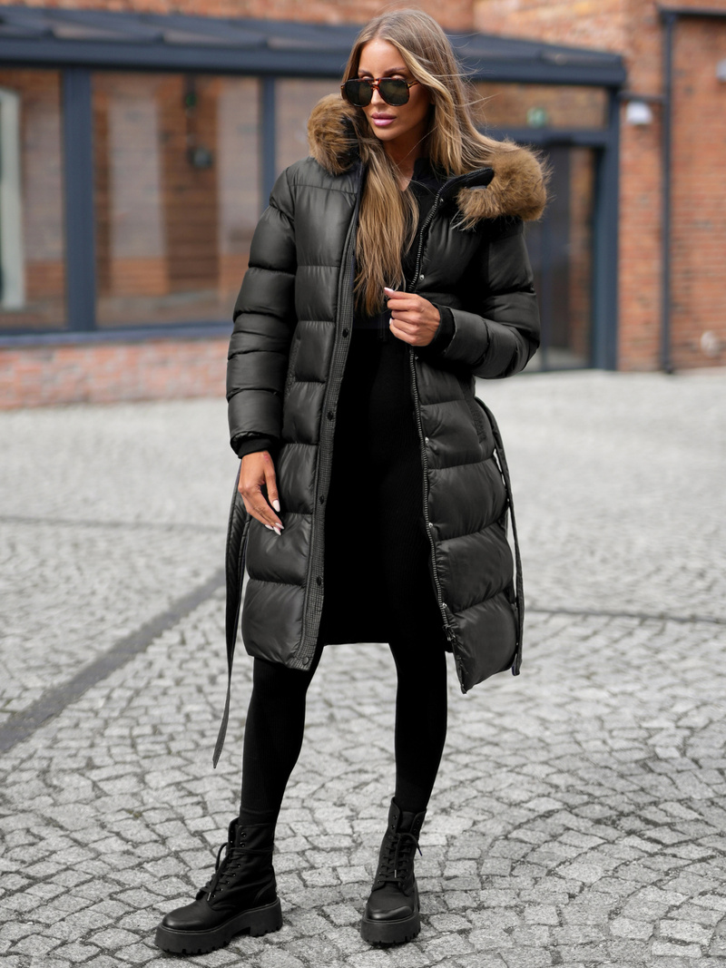 Damen Jacke Schwarz OZONEE JS/5M3298/392Z