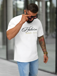Herren T-shirt Weiß OZONEE O/YN2/632