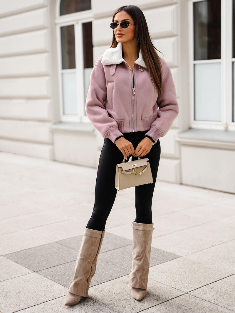 Damen Jacke Puderrosa OZONEE O/81326